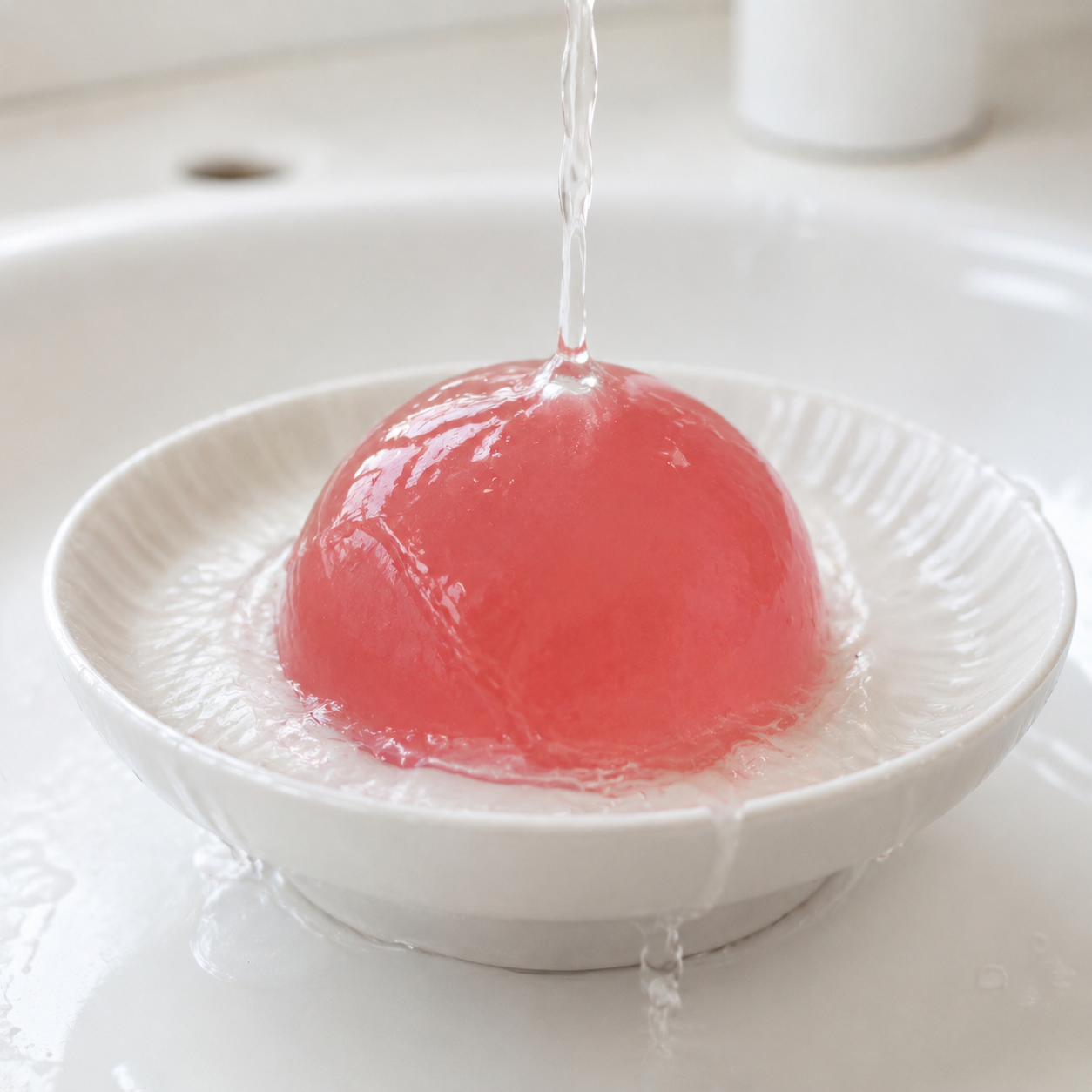Dome-Shaped Konjac Jelly Soap - Image 2