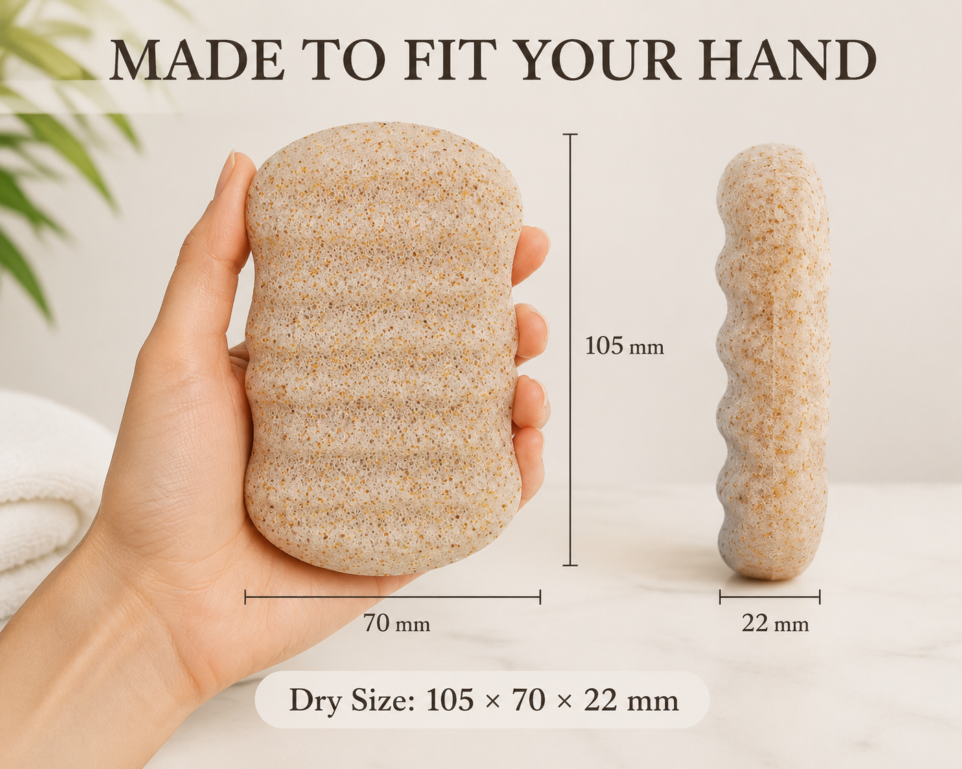 Konjac Body Sponge - Image 2