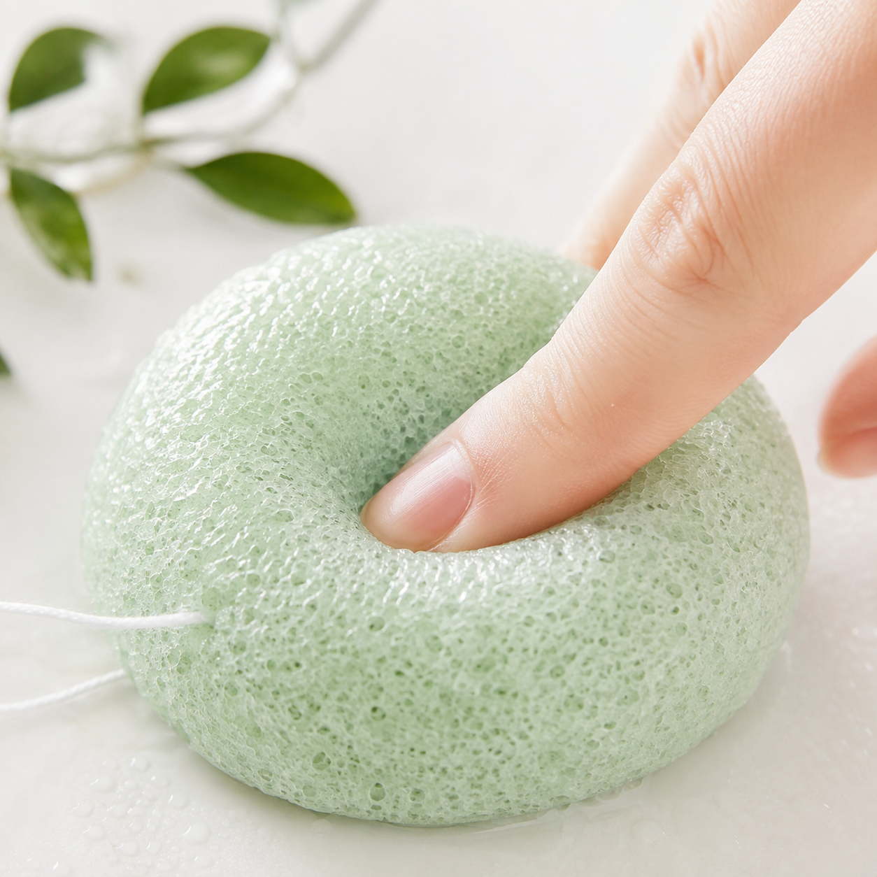 Natural Konjac Facial Cleansing Sponge - Image 3