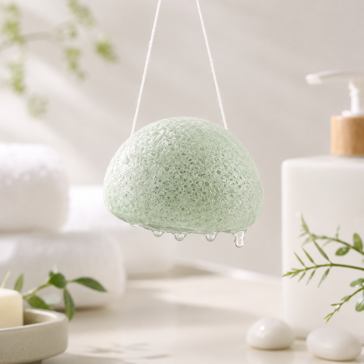 Natural Konjac Facial Cleansing Sponge - Image 8
