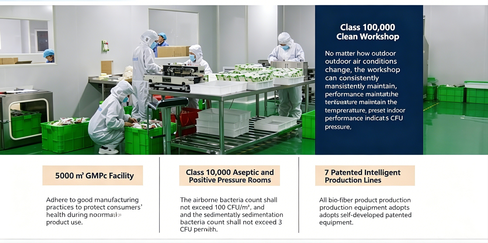Konjac product workshop and production team