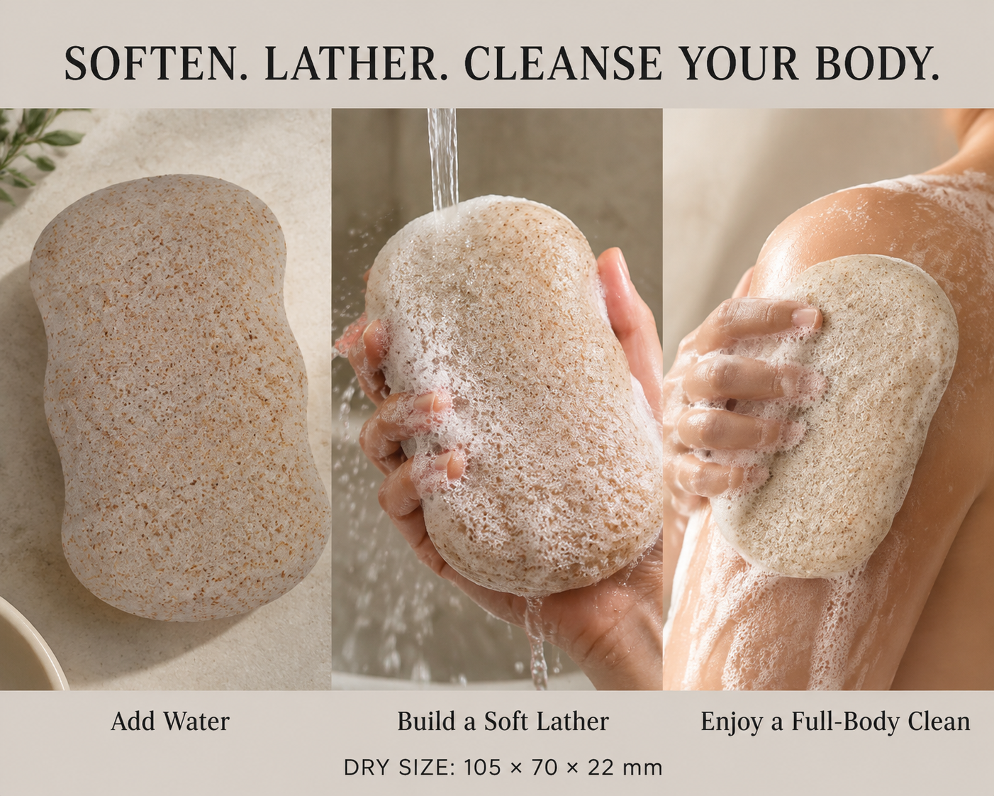 Konjac Body Sponge - Image 7