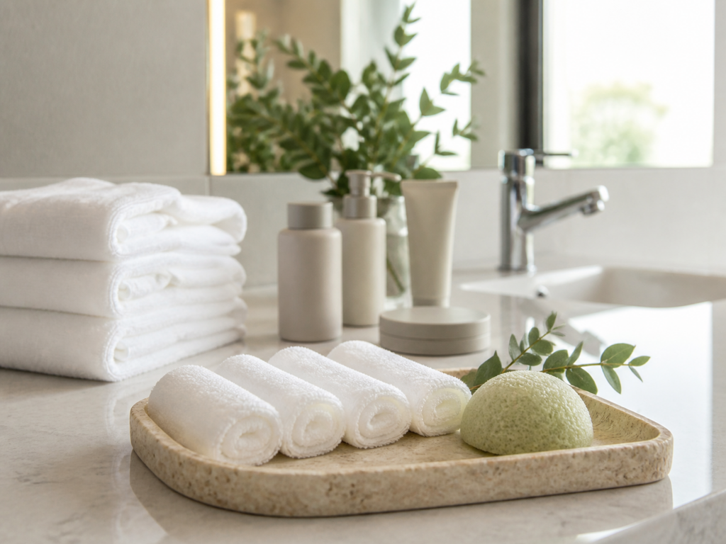 Hotel and guesthouse konjac application