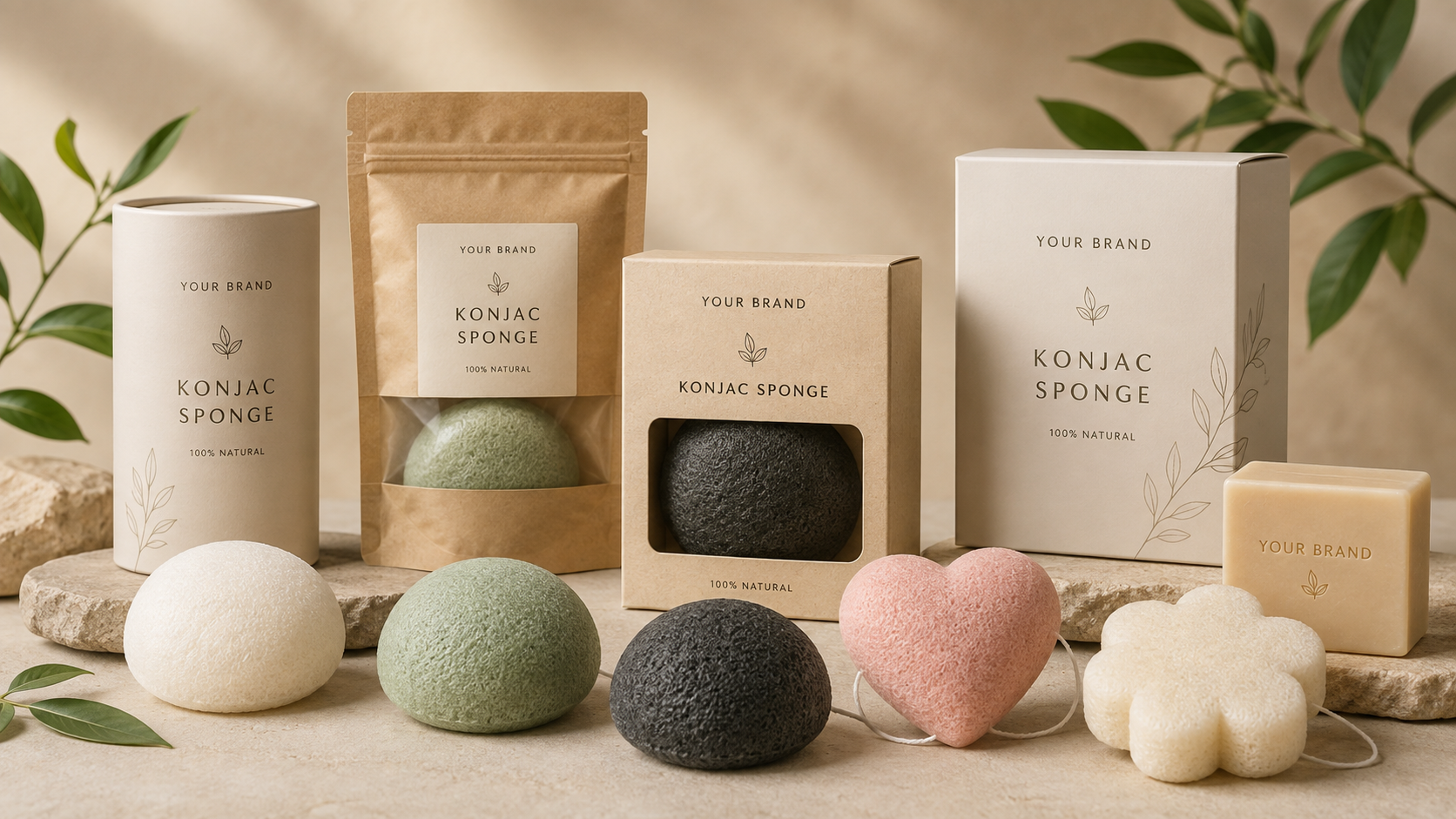 OEM and private-label konjac product collection — SAMPLE preview image