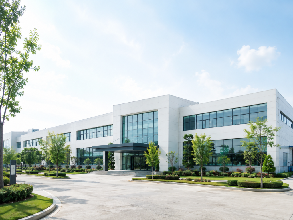 SAMPLE facility exterior - replace with authorized photography — SAMPLE preview image