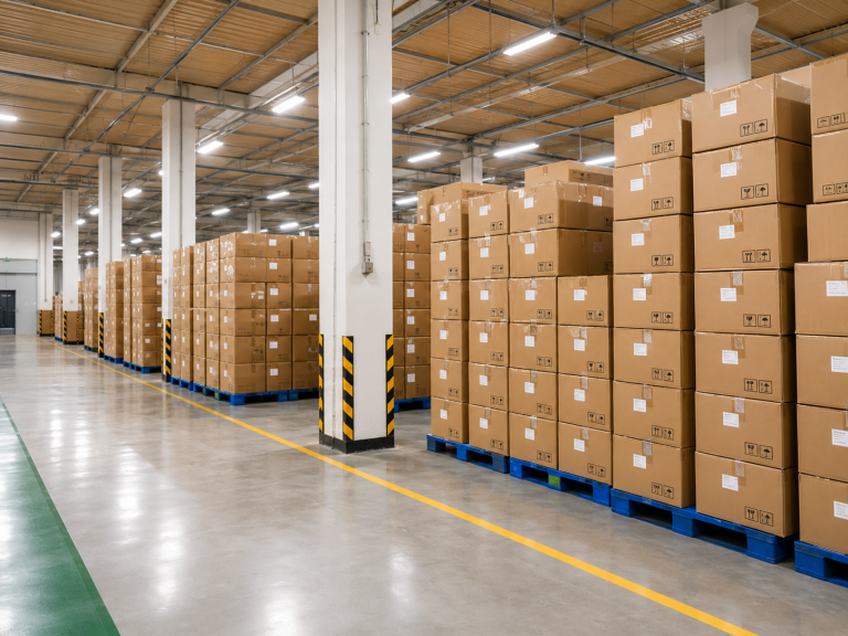 SAMPLE packing warehouse preview — SAMPLE preview image