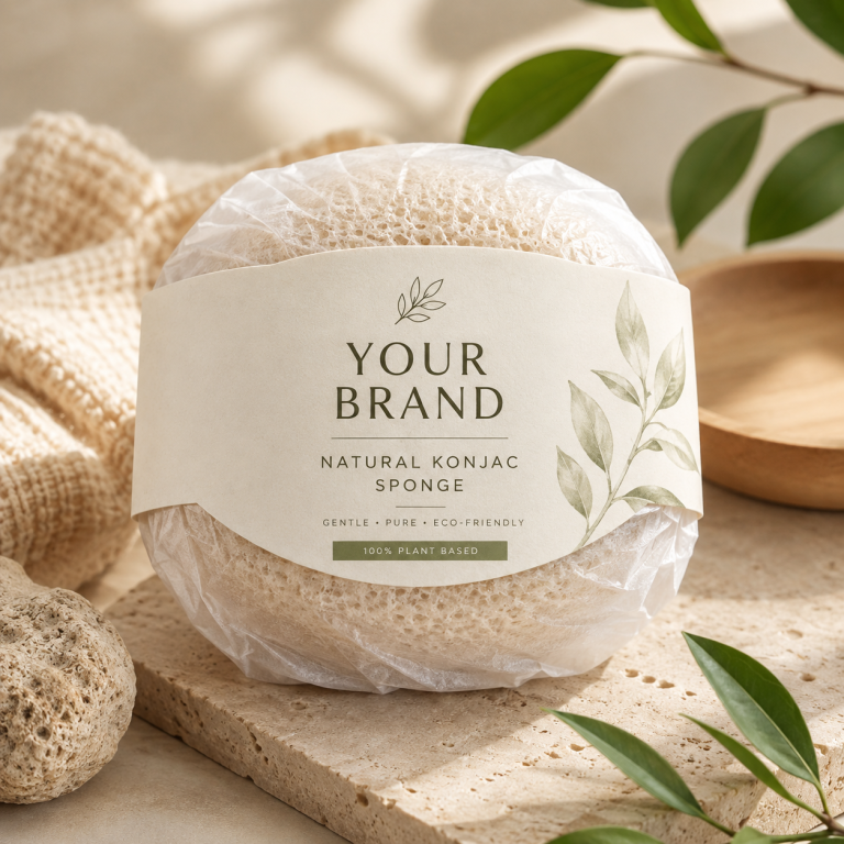 SAMPLE custom label packaging — SAMPLE preview image