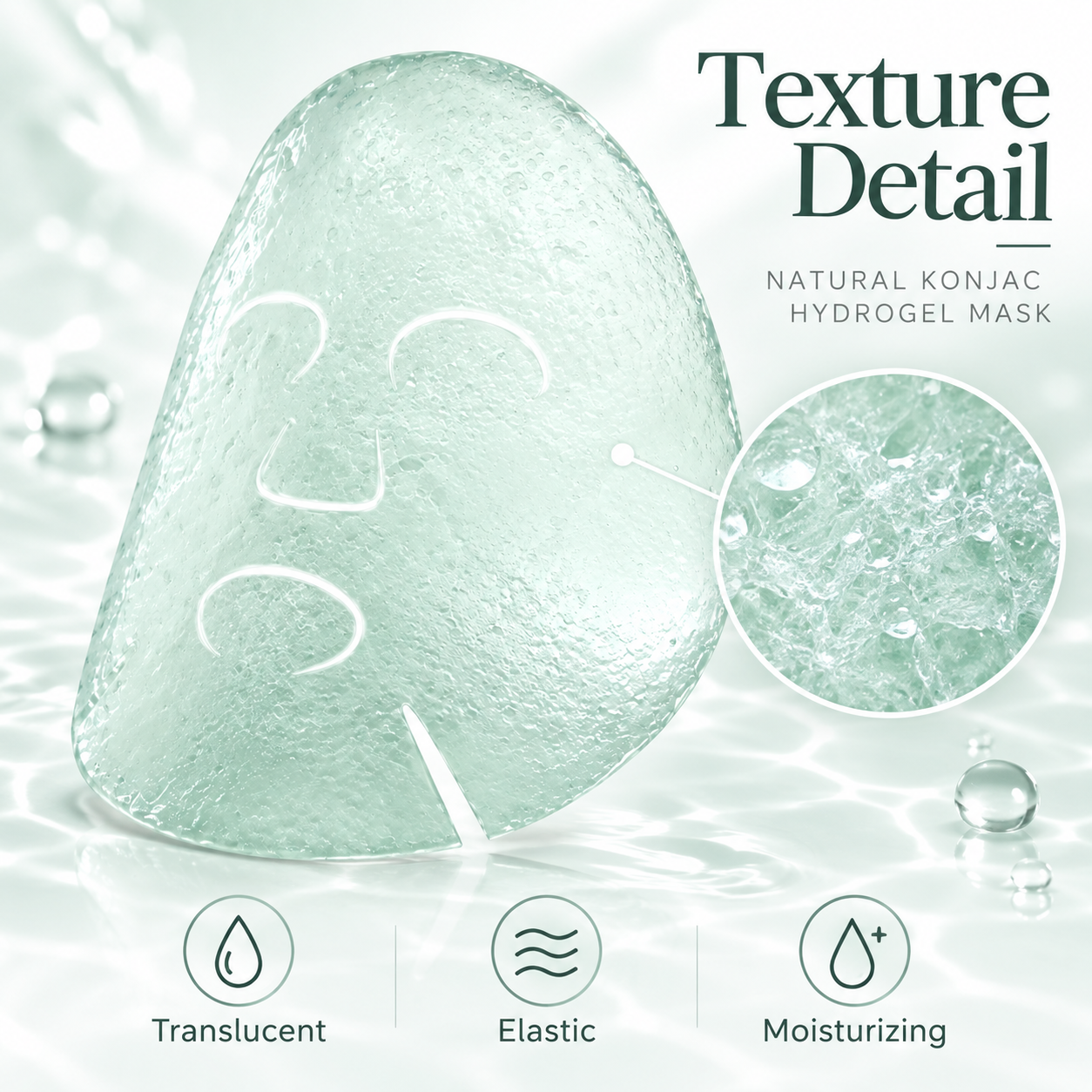 Aloe Konjac Gel Face Mask - Image 2