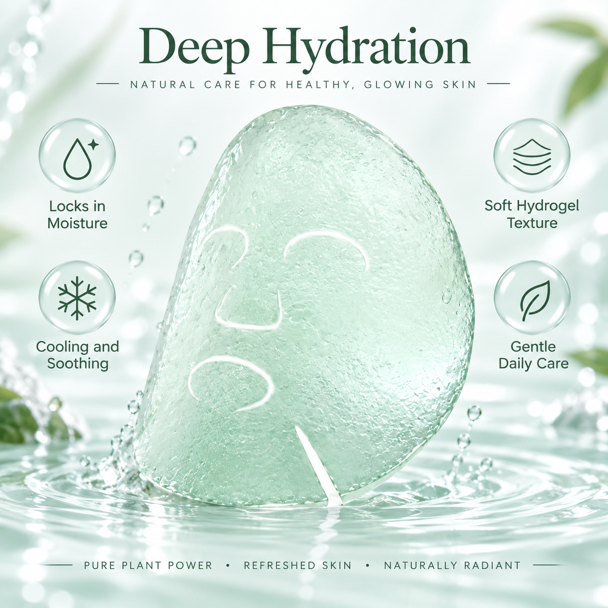 Aloe Konjac Gel Face Mask - Image 4