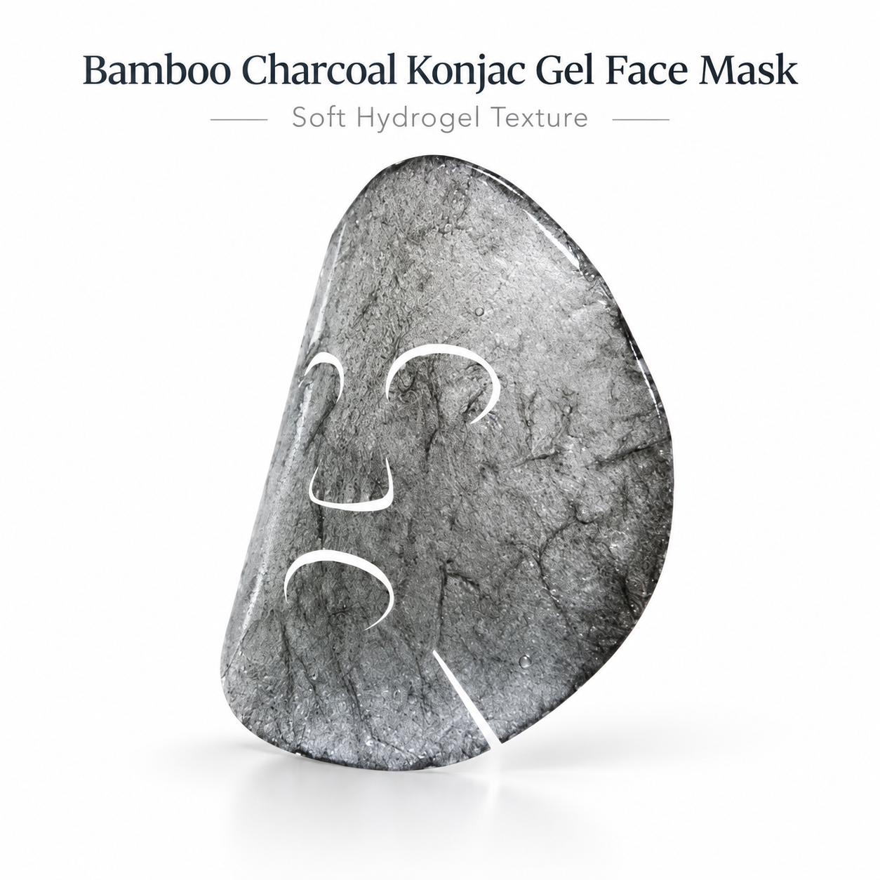 Bamboo Charcoal Konjac Gel Face Mask