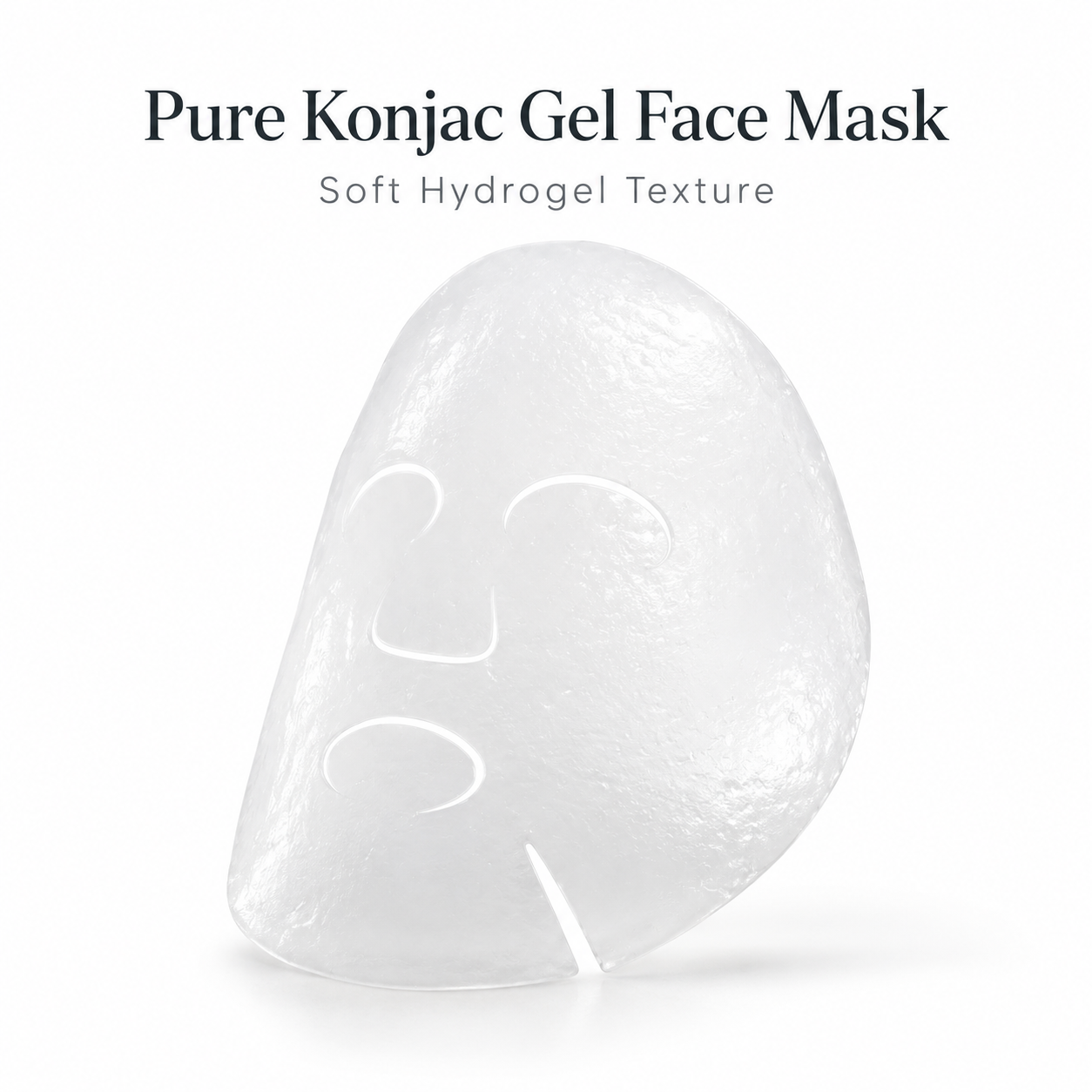 Pure Konjac Gel Face Mask