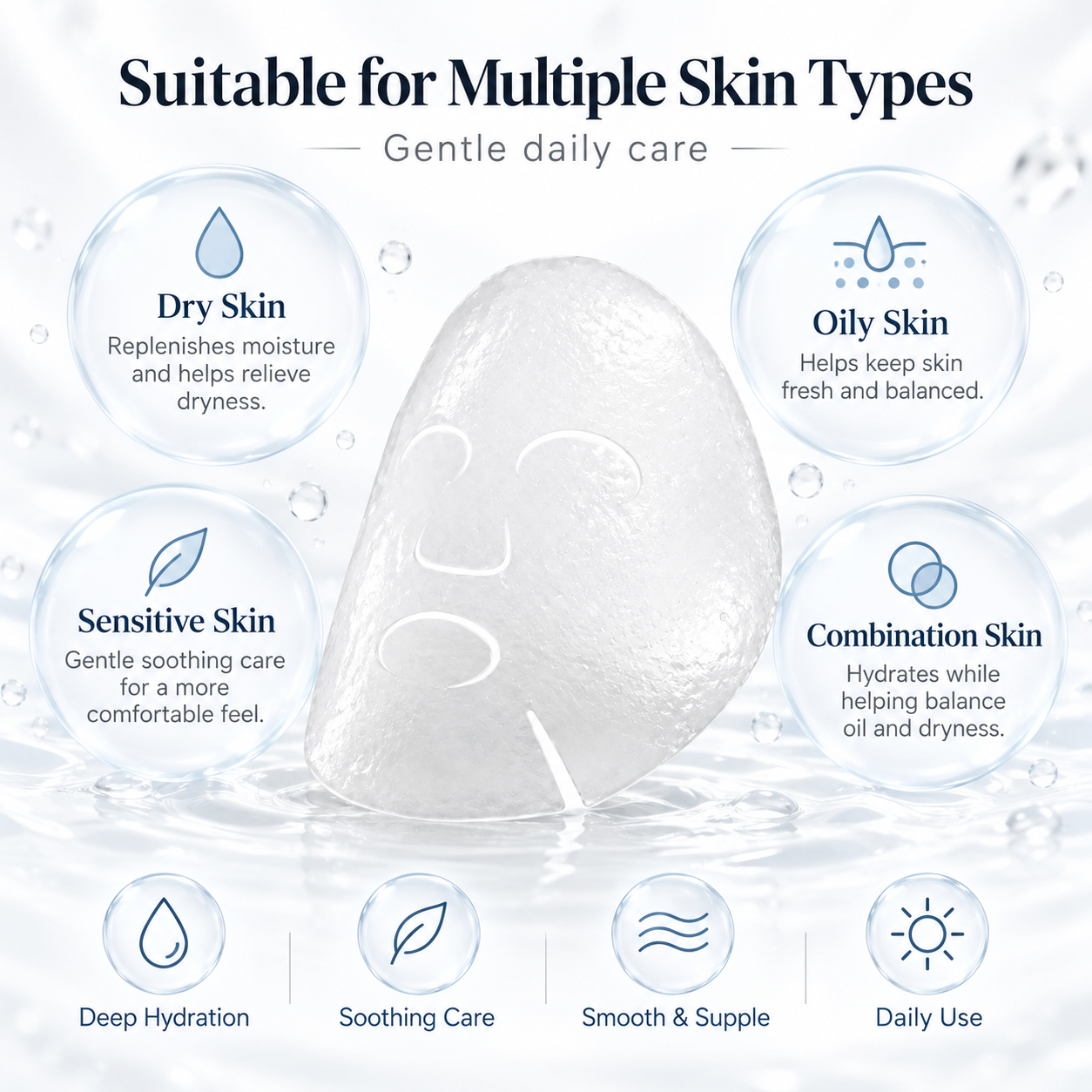 Pure Konjac Gel Face Mask - Image 2