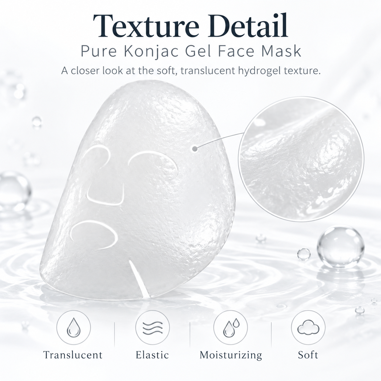 Pure Konjac Gel Face Mask - Image 9