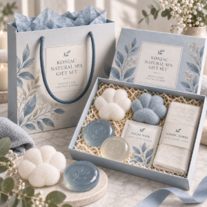 Konjac Natural Spa Gift Set